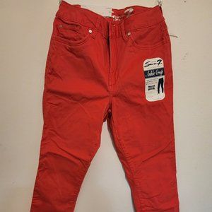 NWT Seven 7 Cayenne Color‎ Ankle Crop Jeans